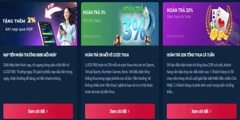 Đa dạng trò chơi cá cược tại hm88 win